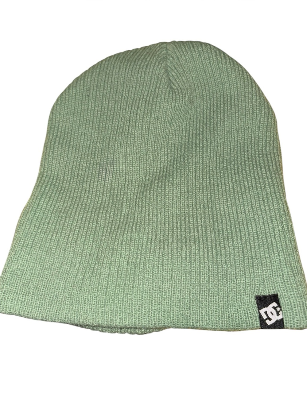 DC shoe Light Sage Green knit Beanie